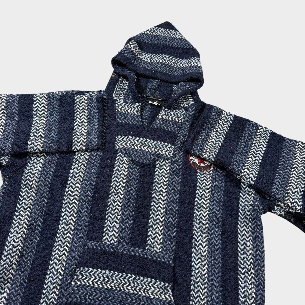 Grateful Dead Rock and Roll Hall of Fame Baja Hoodie XL Dancing Bear Drug Rug - Picture 13 of 15